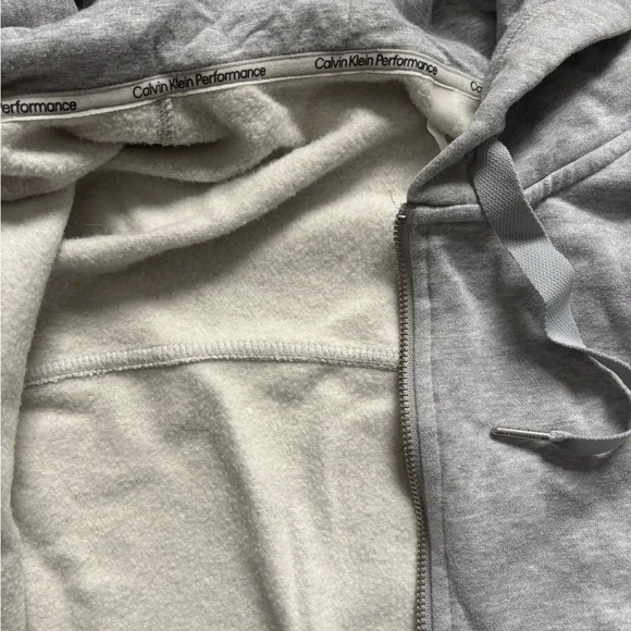 Calvin Klein Fleece Lined Zip up - Picture 3 of 4